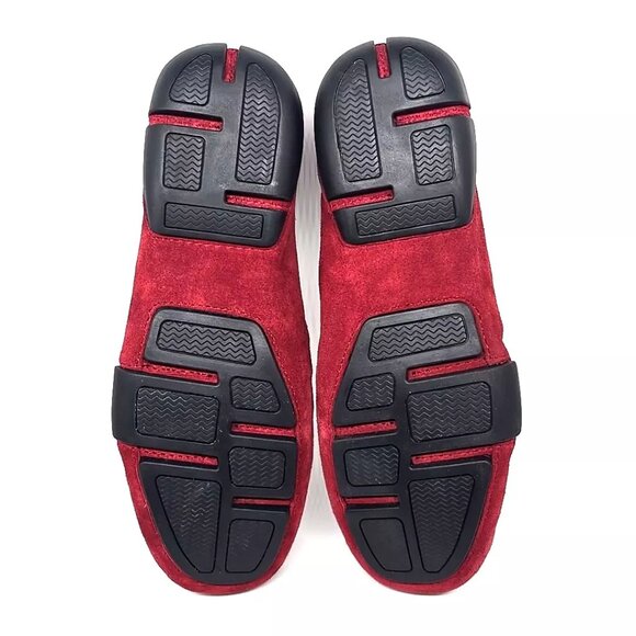 Kenneth Cole Reaction My World Red Leather Slip on Comfort Shoes Men\'s Size 13W main image 7